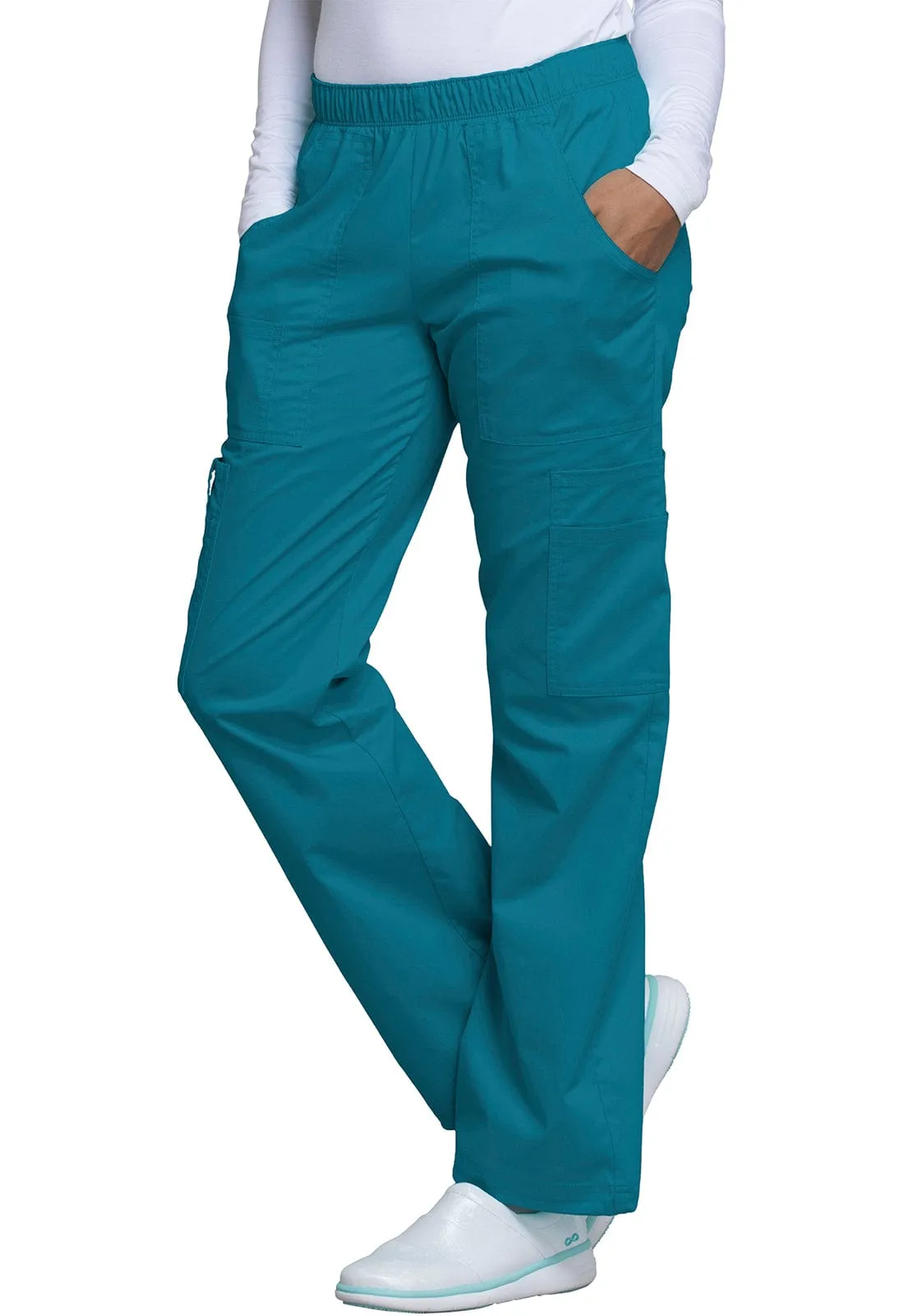 WW Core Stretch Mid Rise Pull-On Cargo Pant 4005