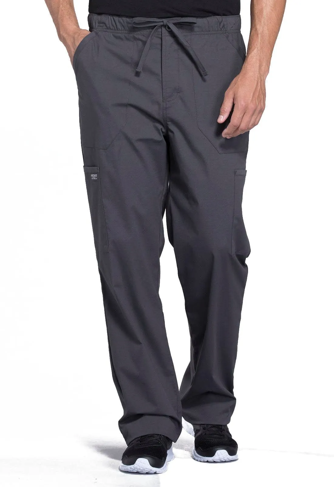 WW Professionals Men's Tapered Leg Fly Front Cargo Pant WW190